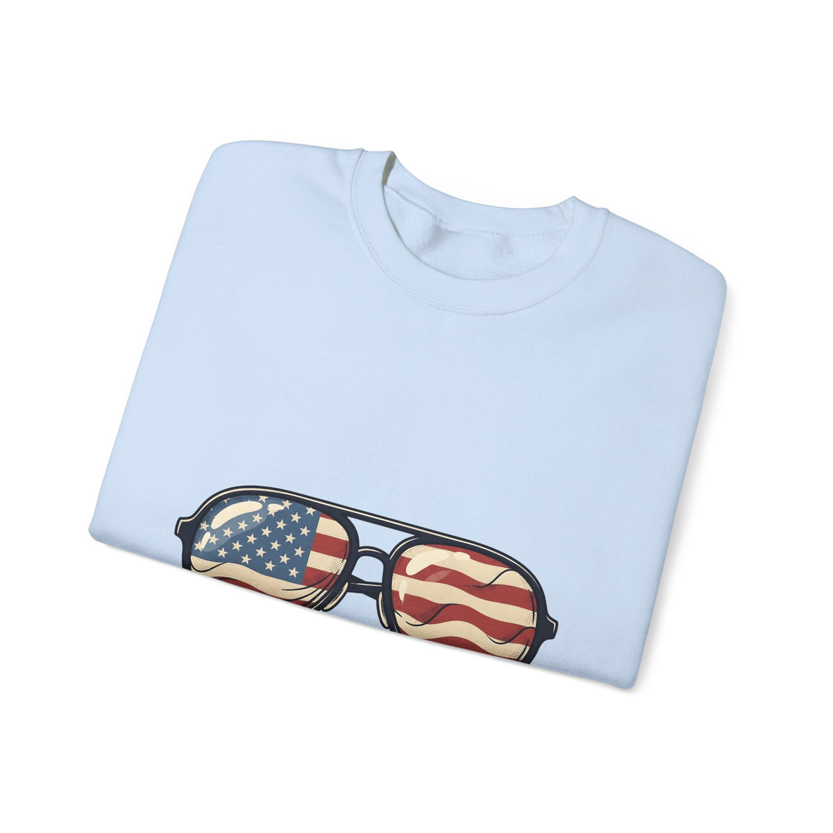 Sunglass Aviators Sweatshirt 4th Of July Freedom Gift Women Hand Drawn Sweatshirt Shades Sweatshirt Independence Day Fan Illustrated Sweatshirt Liberty Graphic
