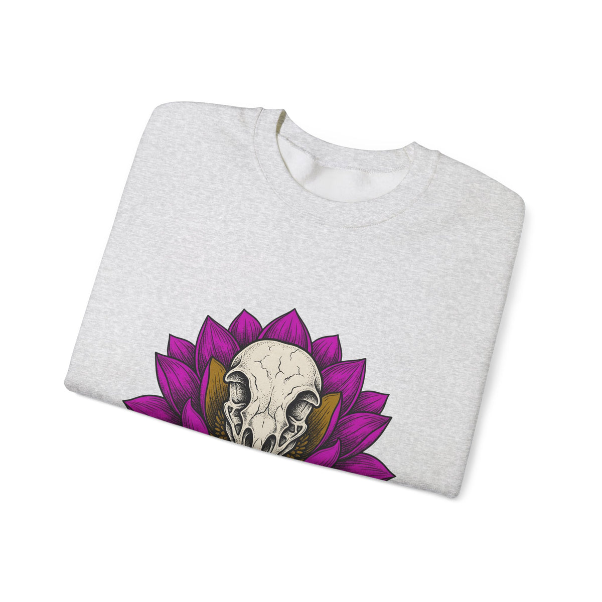 Bird Head Flower Sweatshirt Boho Chic Emo Gift Women Line Art Sweatshirt Floral Head Sweatshirt Hippie Fan Minimalist Sweatshirt Goth Graphic Classic Lotus
