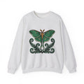 Luna Bug Sweatshirt Boho Chic Environment Gift Women Antique Sweatshirt Firefly Sweatshirt Bohemian Fan Vintage Sweatshirt Eco Graphic Line Art Greenery Sweatshirt