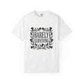 Thistle Flower Graphic T-Shirt Mom Humor Gift Women Botanical T-Shirt Thistle T-Shirt Mother Fan Illustrative T-Shirt Sarcastic Graphic Vintage