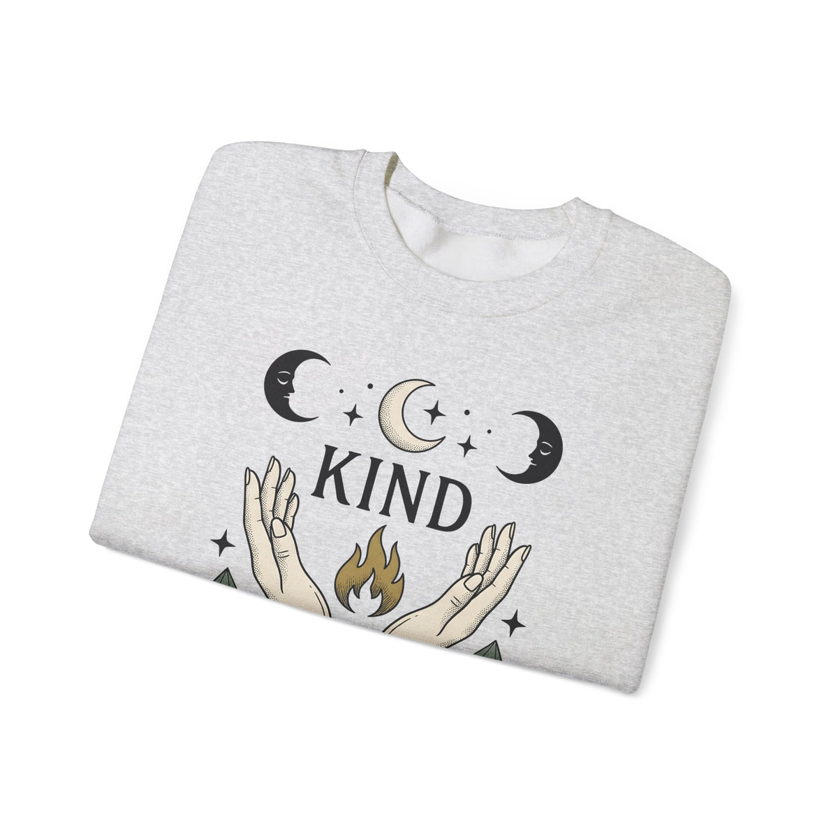 Healing Hands Sweatshirt Boho Chic Spiritual Gift Women Mystical Sweatshirt Therapeutic Hands Sweatshirt Bohemian Enthusiast Esoteric Sweatshirt Spirituality