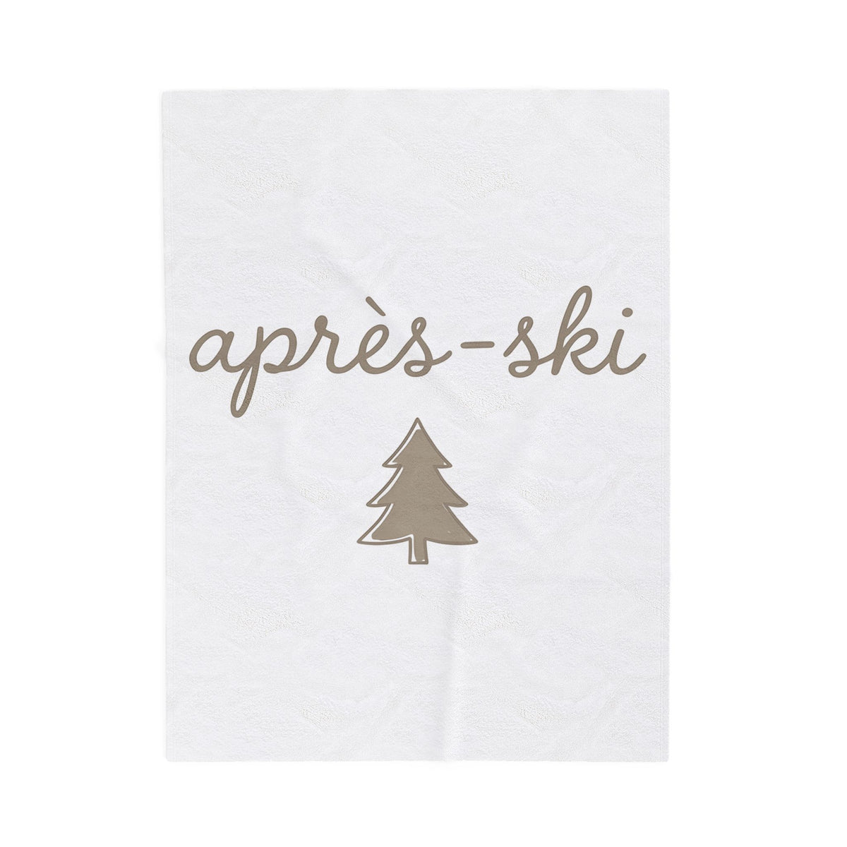 Pine Tree Holiday Freeze Gift Basic Evergreen Christmas Fan Simple Frost Trendy Blanket
