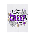 Bat Spider Webbing Blanket Halloween Occult Gift Women Haunted Blanket Spider Web Blanket Horror Fan Spooky Blanket Mystic