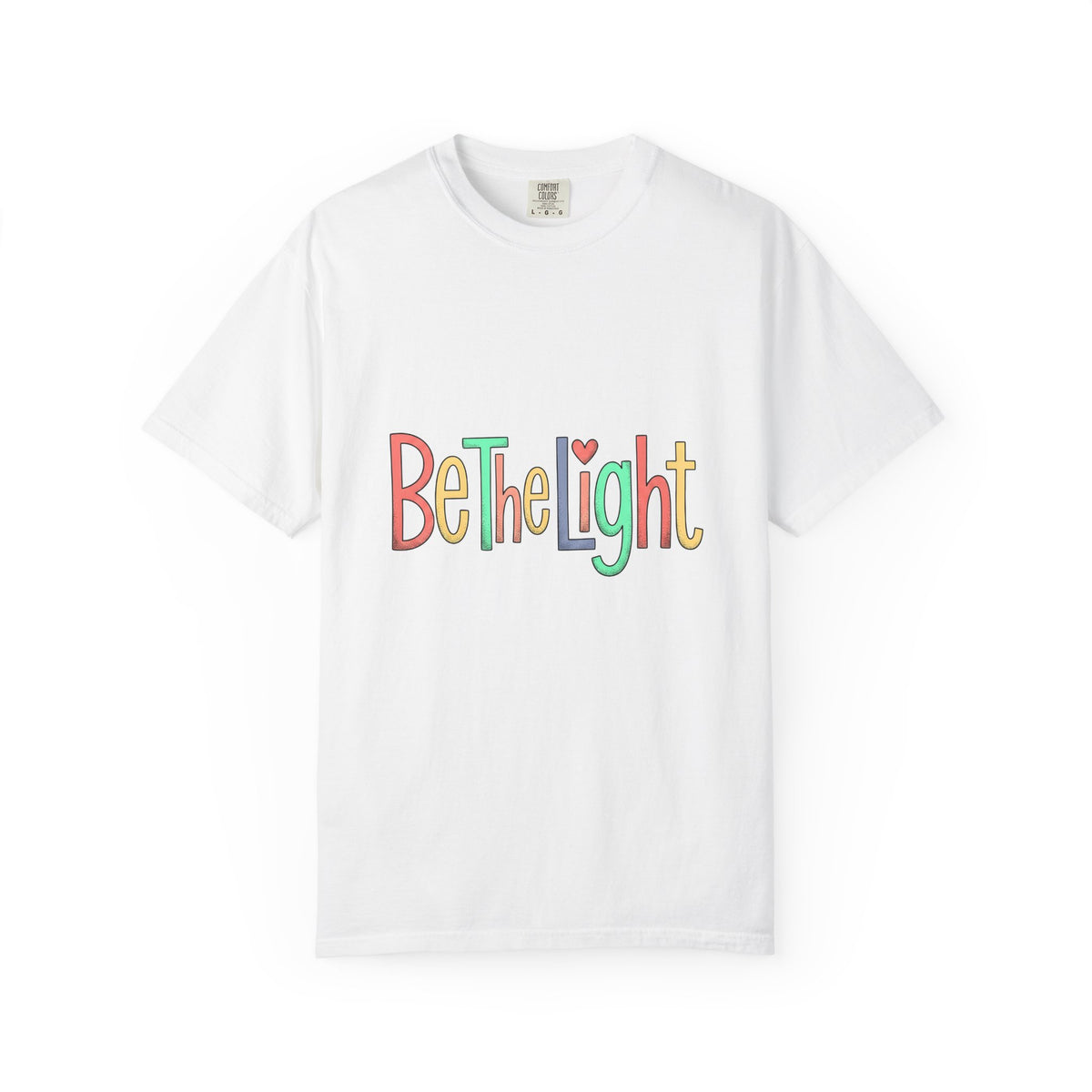 Colorful Font T-Shirt Nurses Uplift Gift Women Cartoon T-Shirt Typography T-Shirt Educator Enthusiast Comic T-Shirt Inspirational Graphic Nostalgic