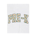 Terrazzo Letters Blanket Teacher Nursery Gift Women Cute Blanket Alphabet Blanket Educator Enthusiast Kawaii Blanket Classroom Graphic Old School