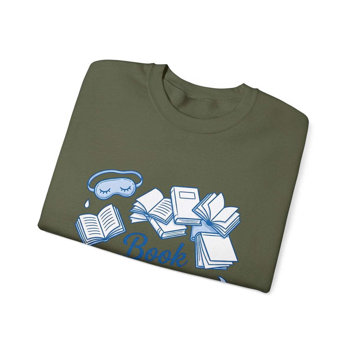 Book Stack Sweatshirt Book Reading Gift Women Doodle Sweatshirt Book Pile Sweatshirt Bibliophile Fan Illustrated Graphic Bookworm Design Whimsical Sleep