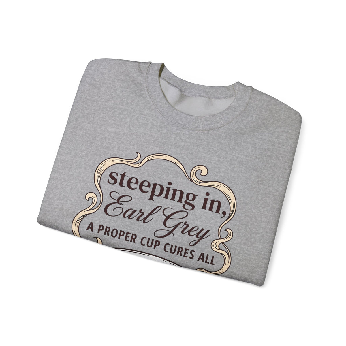 Tea Cup Sweatshirt Tea Plant Gift Women Classic Sweatshirt Teacup Sweatshirt Tea Fan Vintage Sweatshirt Floral Graphic Line Art Steam Sweatshirt