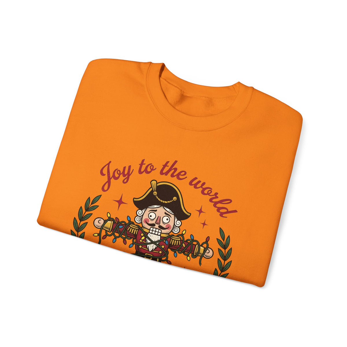 Nutcracker Illustration Sweatshirt Christmas Comedy Gift Women Caricature Sweatshirt Christmas Soldier Sweatshirt Xmas Fan Cartoon Sweatshirt Humor Graphic