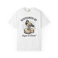 Bird Pastry T-Shirt Desserts Jokes Gift Women Retro T-Shirt Birdcake T-Shirt Pastry Fan Vintage T-Shirt Pun Graphic Sketch Glitter T-Shirt