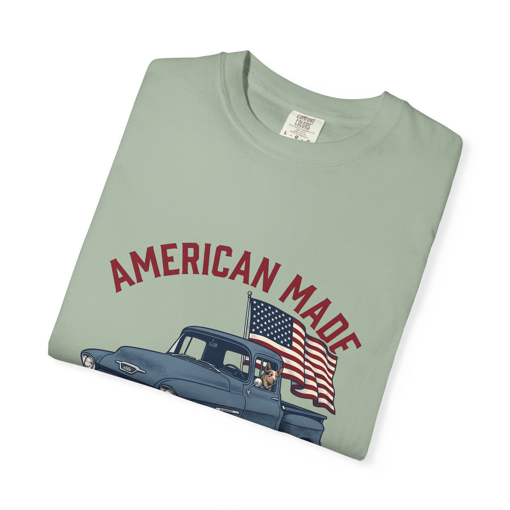 Classic Truck America 4Th Of July Independence Gift Vintage Lorry Patriot Enthusiast Retro Liberty T-Shirt
