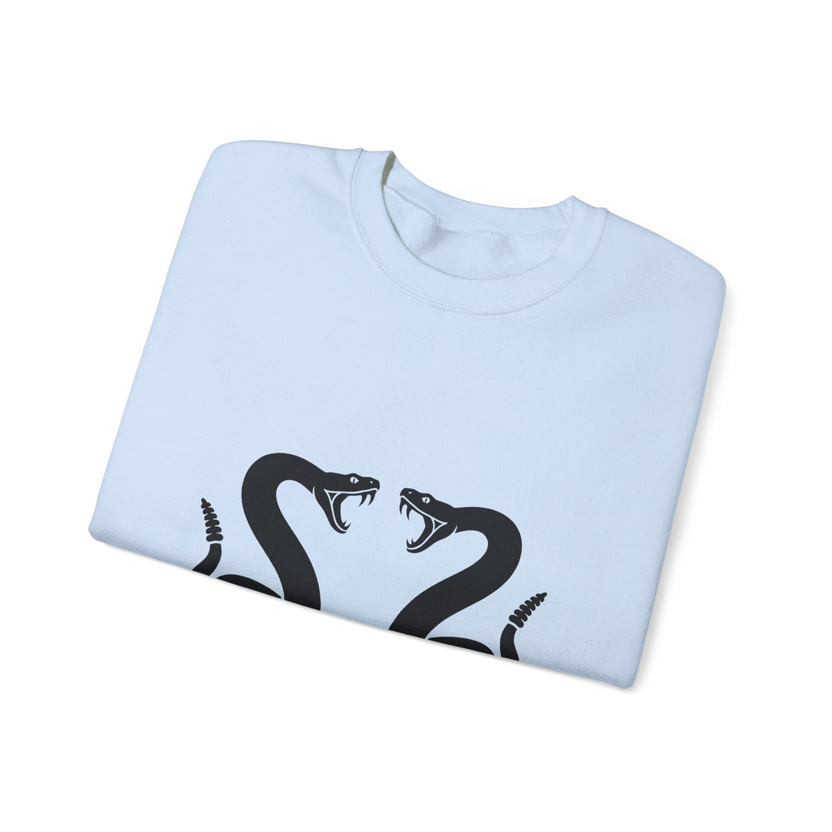 Rattlesnake Pair Sweatshirt Cowgirl Animal Gift Women Bold Sweatshirt Rattler Sweatshirt Rodeo Fan Graphic Design Illustration Western Mirrored Design