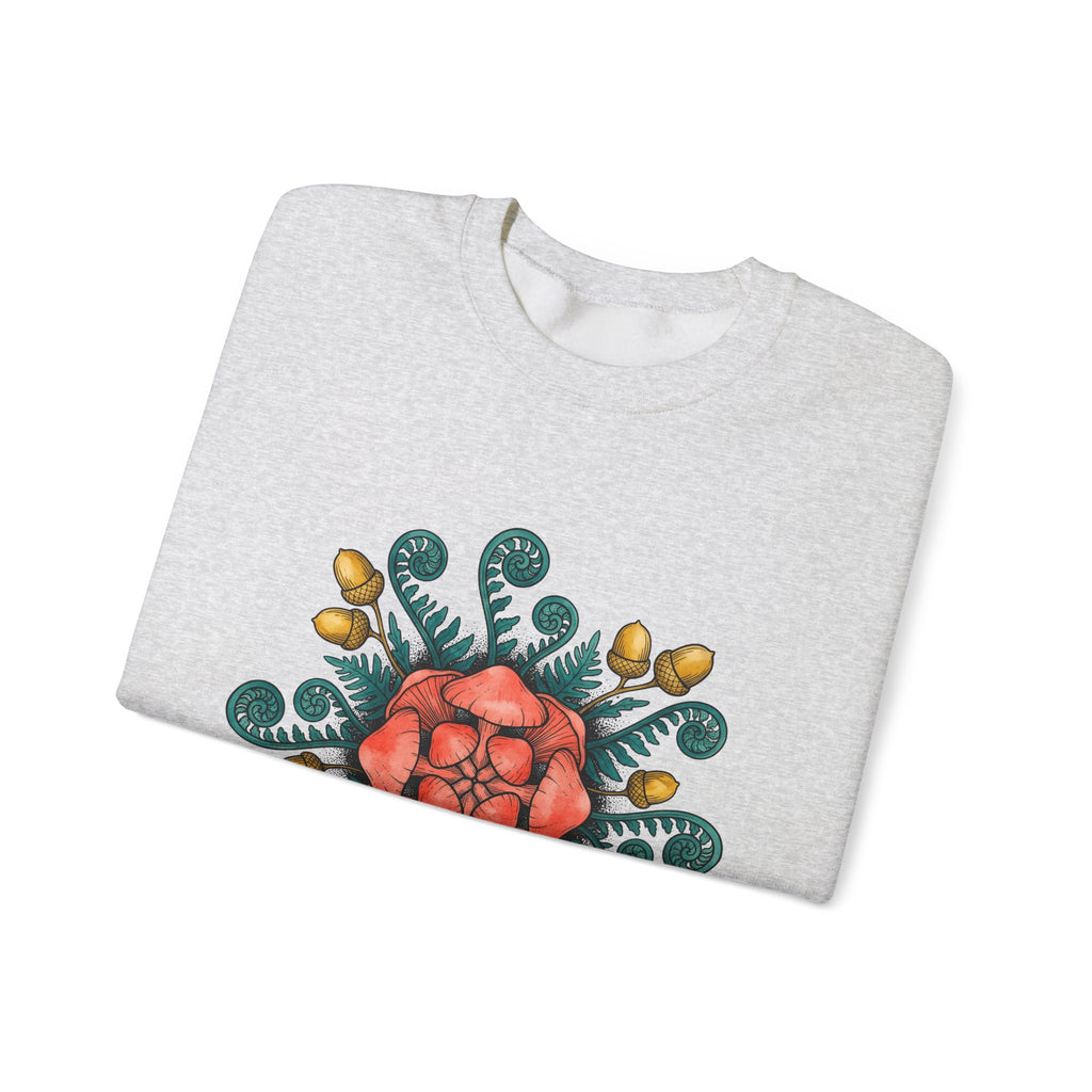 Shroom Mandala Sweatshirt Boho Chic Flora Gift Women Bohemian Sweatshirt Mushroom Sweatshirt Hippie Fan Tribal Sweatshirt Botanical Graphic Line Art Seed Pods
