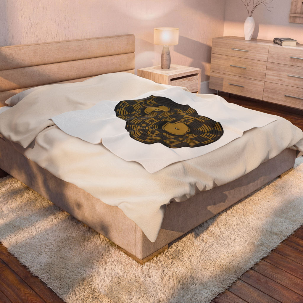 Record Albums Blanket Mom Instruments Gift Women Old School Blanket Vinyl Records Blanket