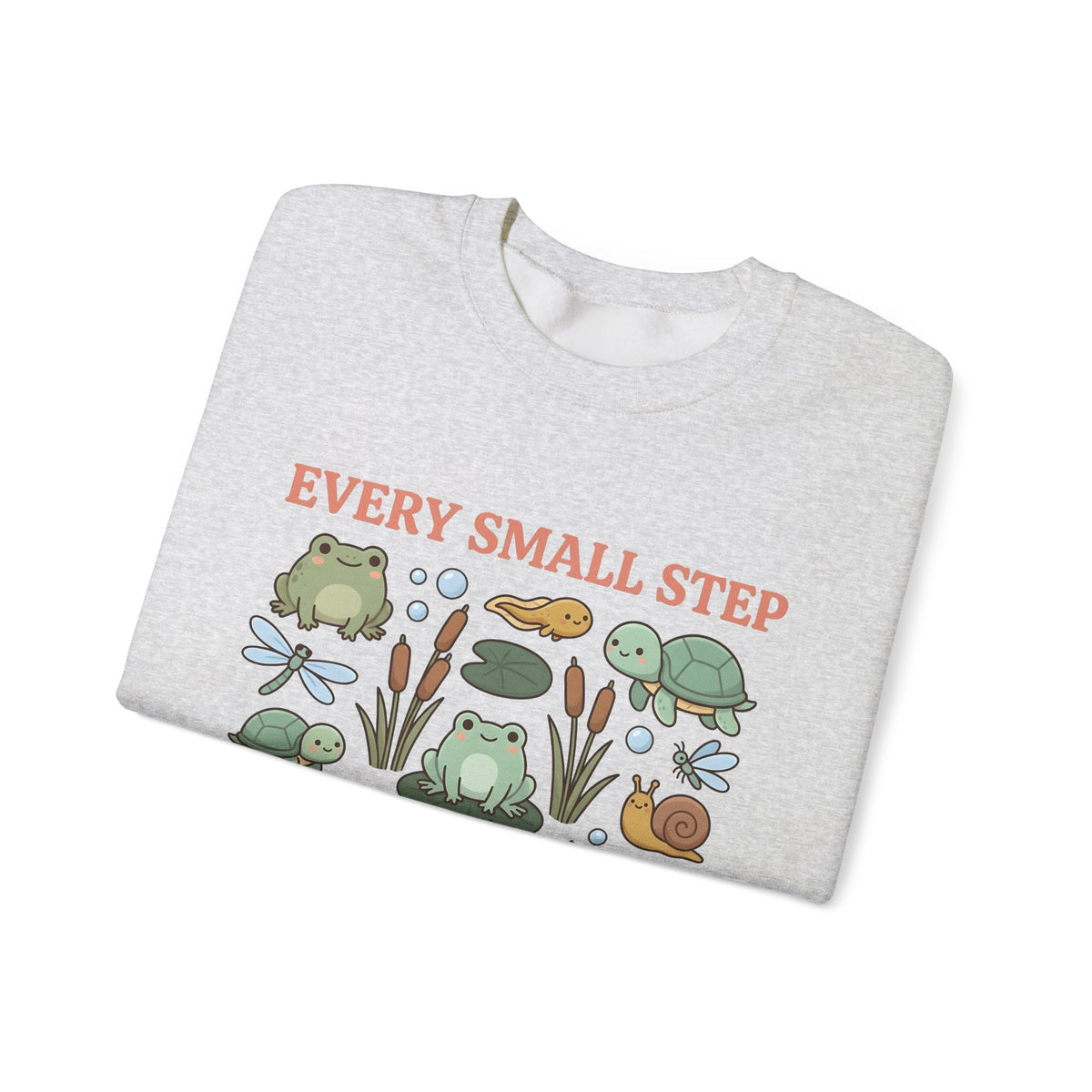 Frog Turtle Snail Sweatshirt Motivation Nature Gift Women Cartoon Sweatshirt Amphibian Sweatshirt Inspirational Enthusiast Comic Sweatshirt Environmental