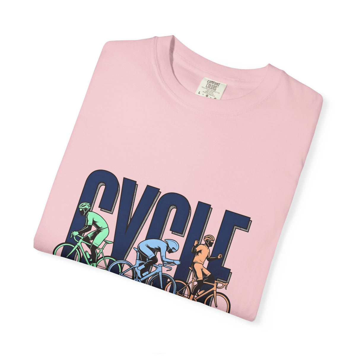 Cyclist Cycling Fitness Gift Bold Biker Cyclist Enthusiast Workout Retro Race T-Shirt