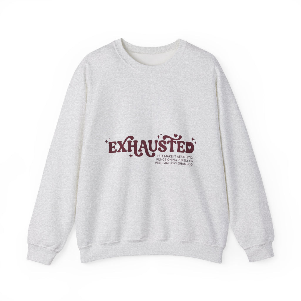 Retro Text Sweatshirt Moms Self Care Gift Women Playful Sweatshirt Typography Sweatshirt Mother Fan Illustrative Sweatshirt Wellness Graphic Vintage Stars