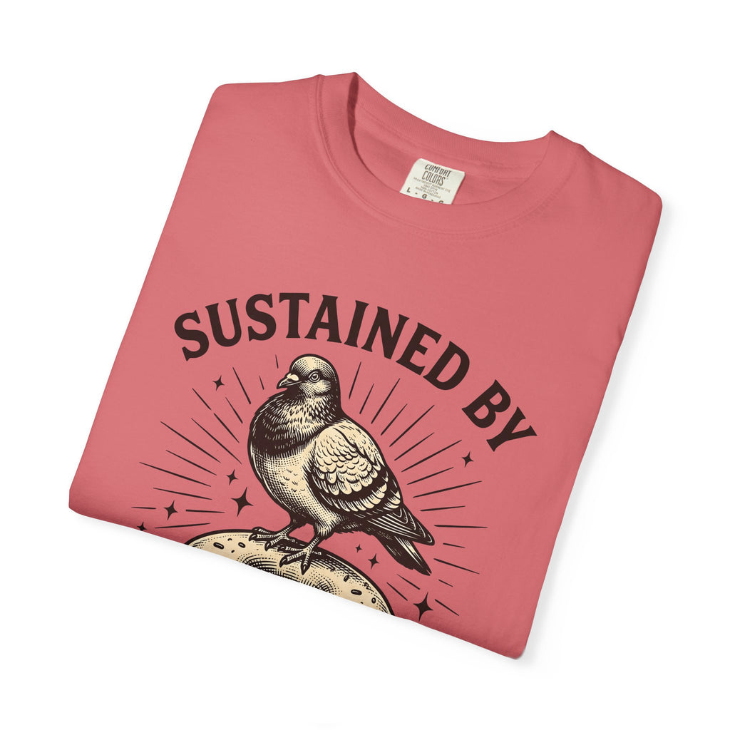 Bird Pastry T-Shirt Desserts Jokes Gift Women Retro T-Shirt Birdcake T-Shirt Pastry Fan Vintage T-Shirt Pun Graphic Sketch Glitter T-Shirt