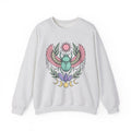 Scarab Bug Boho Chic Metaphysical Gift Tribal Beetle Bohemian Enthusiast Primitive Spiritual Sweatshirt