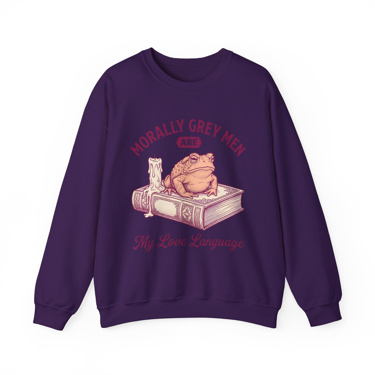 Amphibian Diary Sweatshirt Toad Myth Gift Women Rustic Sweatshirt Frog Sweatshirt Toad Fan Primitive Sweatshirt Legend Graphic Outline Flame Sweatshirt
