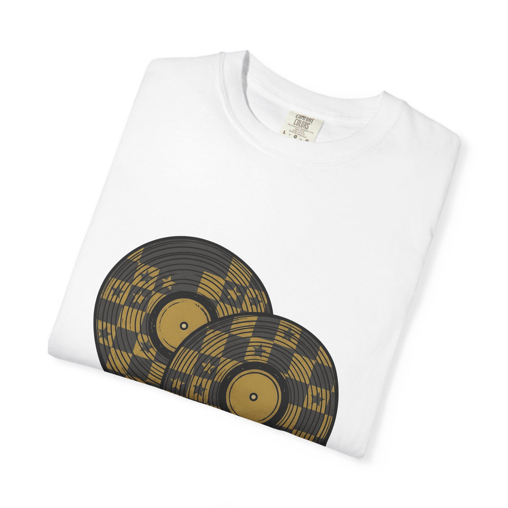 Record Albums T-Shirt Mom Instruments Gift Women Old School T-Shirt Vinyl Records T-Shirt