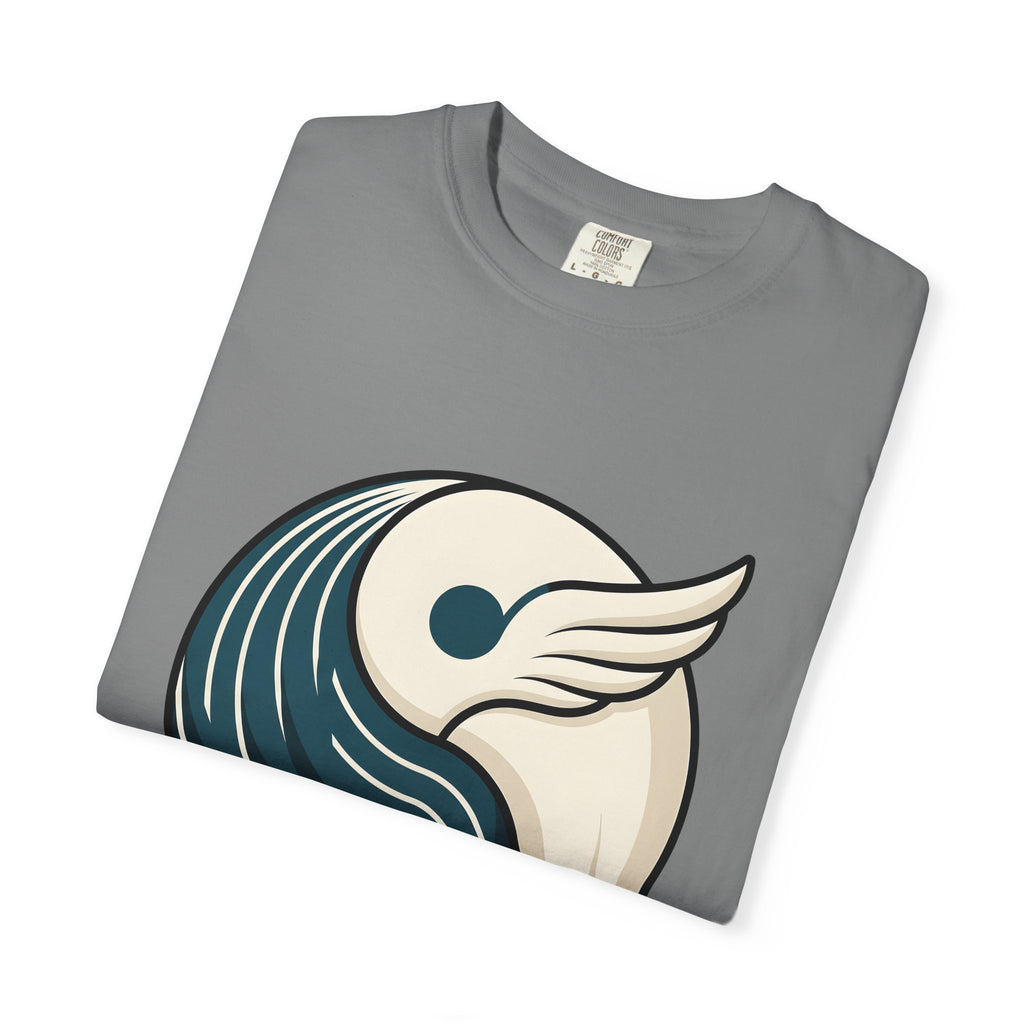 Tao Symbol T-Shirt Sports Fitness Gift Women Basic T-Shirt Yin Yang T-Shirt Athlete Enthusiast Simple T-Shirt Workout Graphic Current Plume T-Shirt