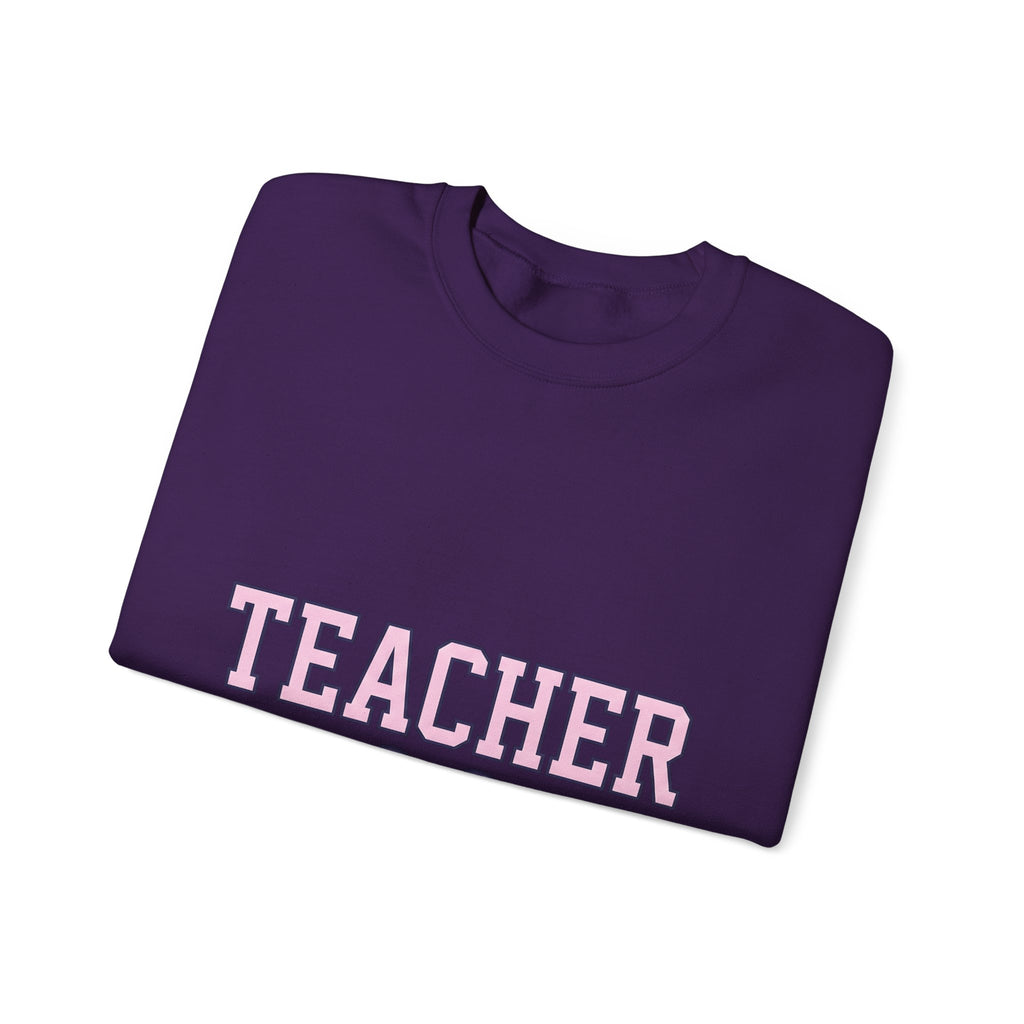 Bow Graphic Sweatshirt Teachers Appreciation Gift Women Bold Sweatshirt Bow Sweatshirt Educator Enthusiast Graphic Sweatshirt Gratitude Illustration Minimalist