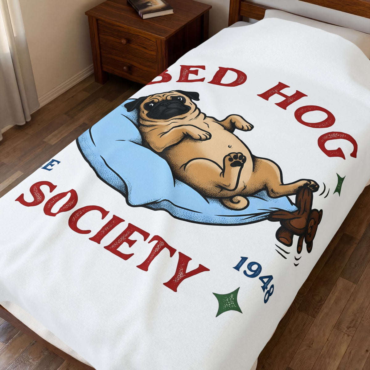 Pug Pet Blanket Dog Funny Gift Women Classic Blanket Puggle Blanket Dog Fan Retro Blanket Humor Graphic Line Art Plush Toy Blanket