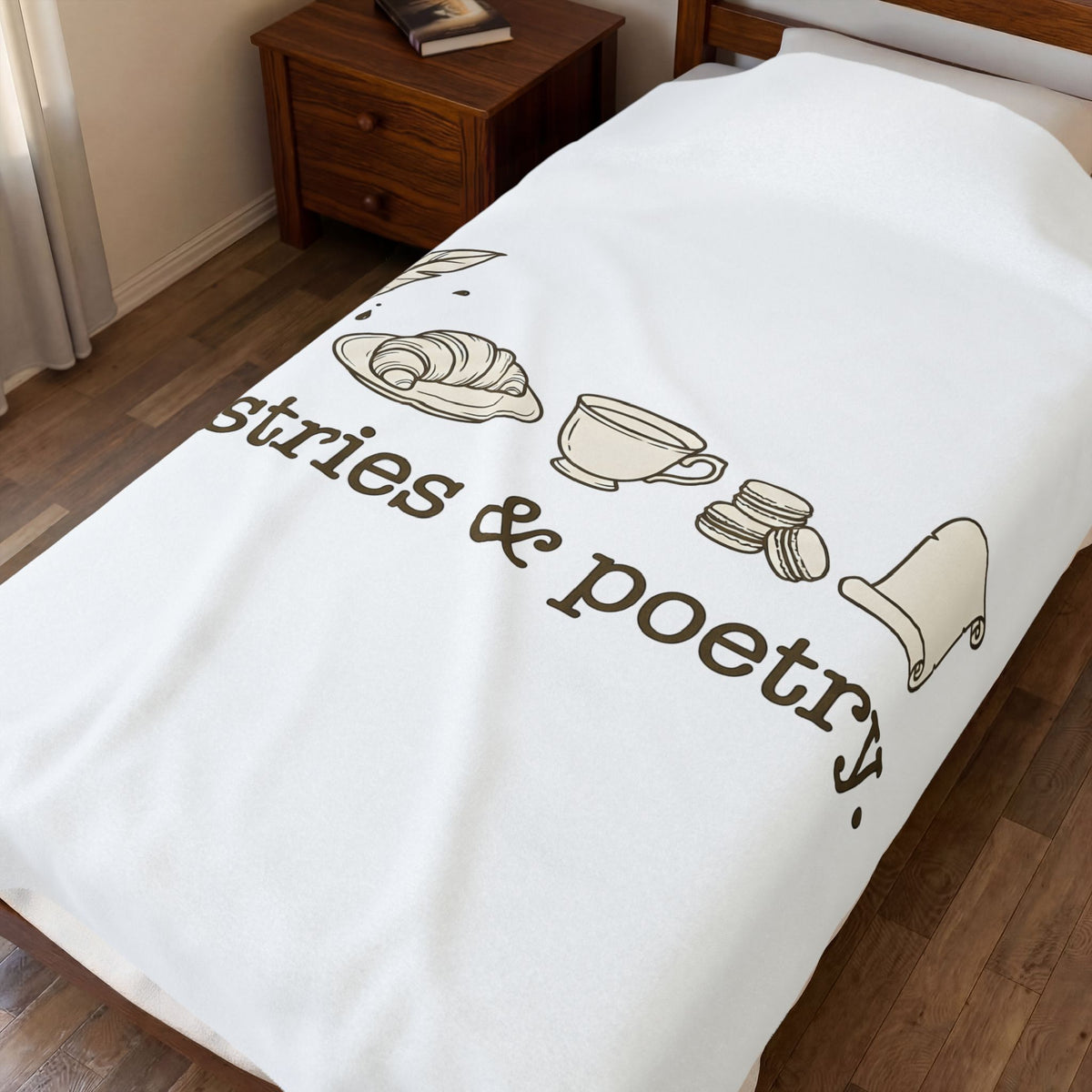 Dessert Coffee Cup Blanket Coffee Pastry Gift Women Cartoon Blanket Coffee Blanket Blanket Coffee Fan Coffee Art Blanket Bakery Graphic Geometric Sweet