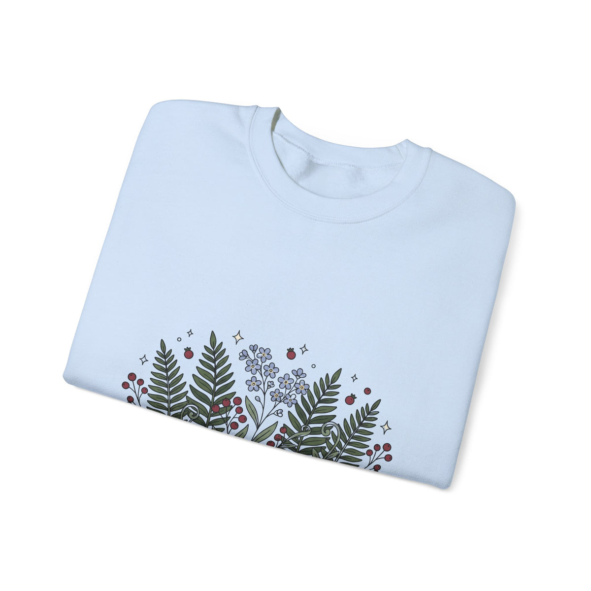 Botanical Floral Graphic Sweatshirt Aunt Family Gift Women Whimsical Sweatshirt Flower Sweatshirt Auntie Fan Boho Graphic Hand Drawn Stars Sweatshirt