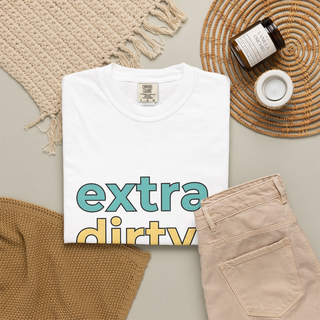 Loud Pastel Font T-Shirt Coffee Culinary Gift Women Quirky T-Shirt Bold Typography T-Shirt Coffee Fan Java Enthusiast Retro T-Shirt Food Graphic