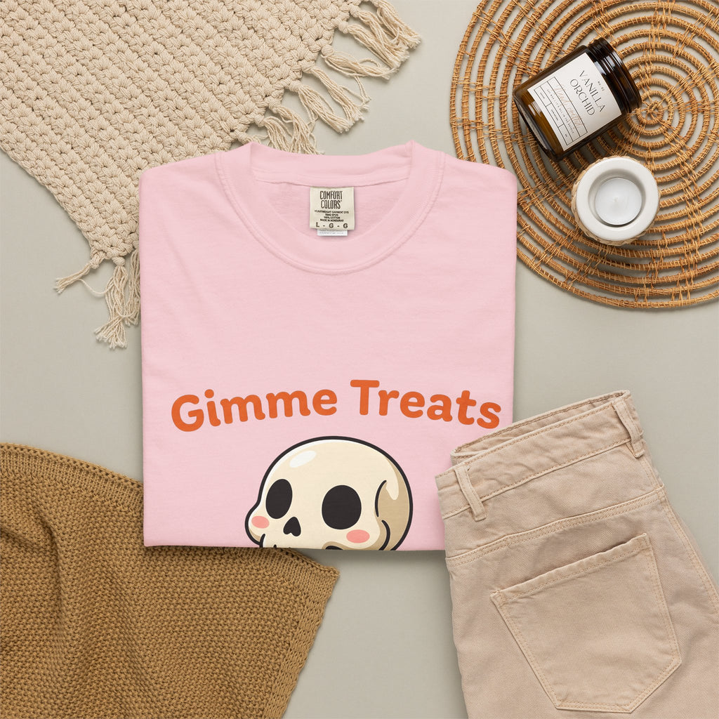 Skeleton Dog T-Shirt Halloween Dog Gift Women Cute T-Shirt Dog T-Shirt Halloween Fan Kawaii T-Shirt Canine Graphic Cartoon Pumpkin T-Shirt