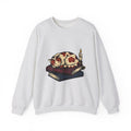 Dozing Cat Cat Pages Gift Old Fashioned Kitten Cat Fan Vintage Book Ink Stories Sweatshirt