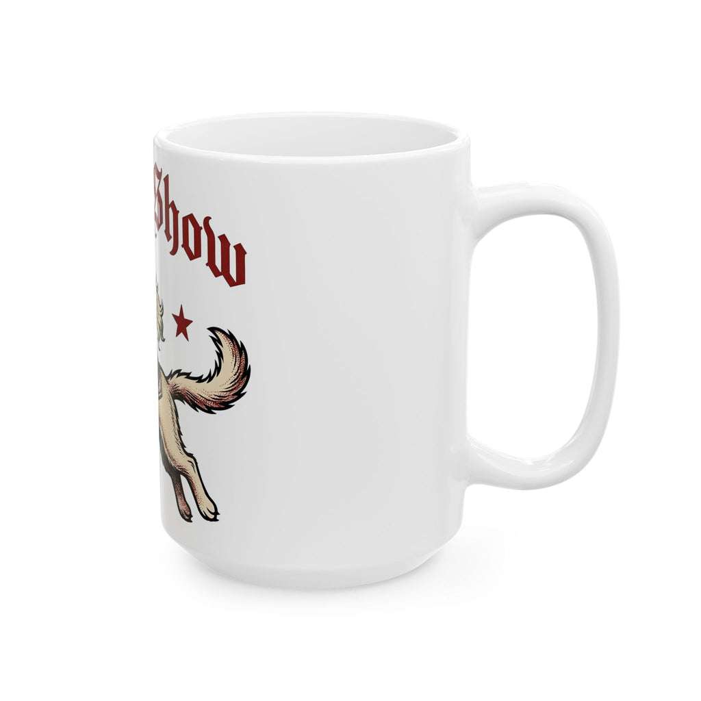 Cowgirl Kitten Halloween Rodeo Gift Farmhouse Kitten Horror Fan Rustic Rodeo Nostalgic Twinkles Mug