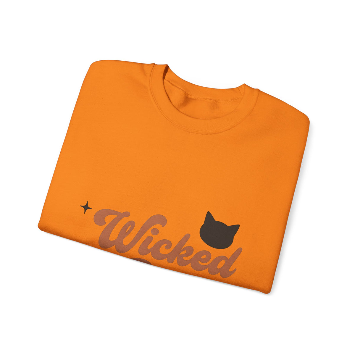 Feline Shape Sweatshirt Halloween Style Gift Women Classic Sweatshirt Cat Sweatshirt Horror Fan Retro Sweatshirt Fashion Graphic Simple Twinkles Sweatshirt
