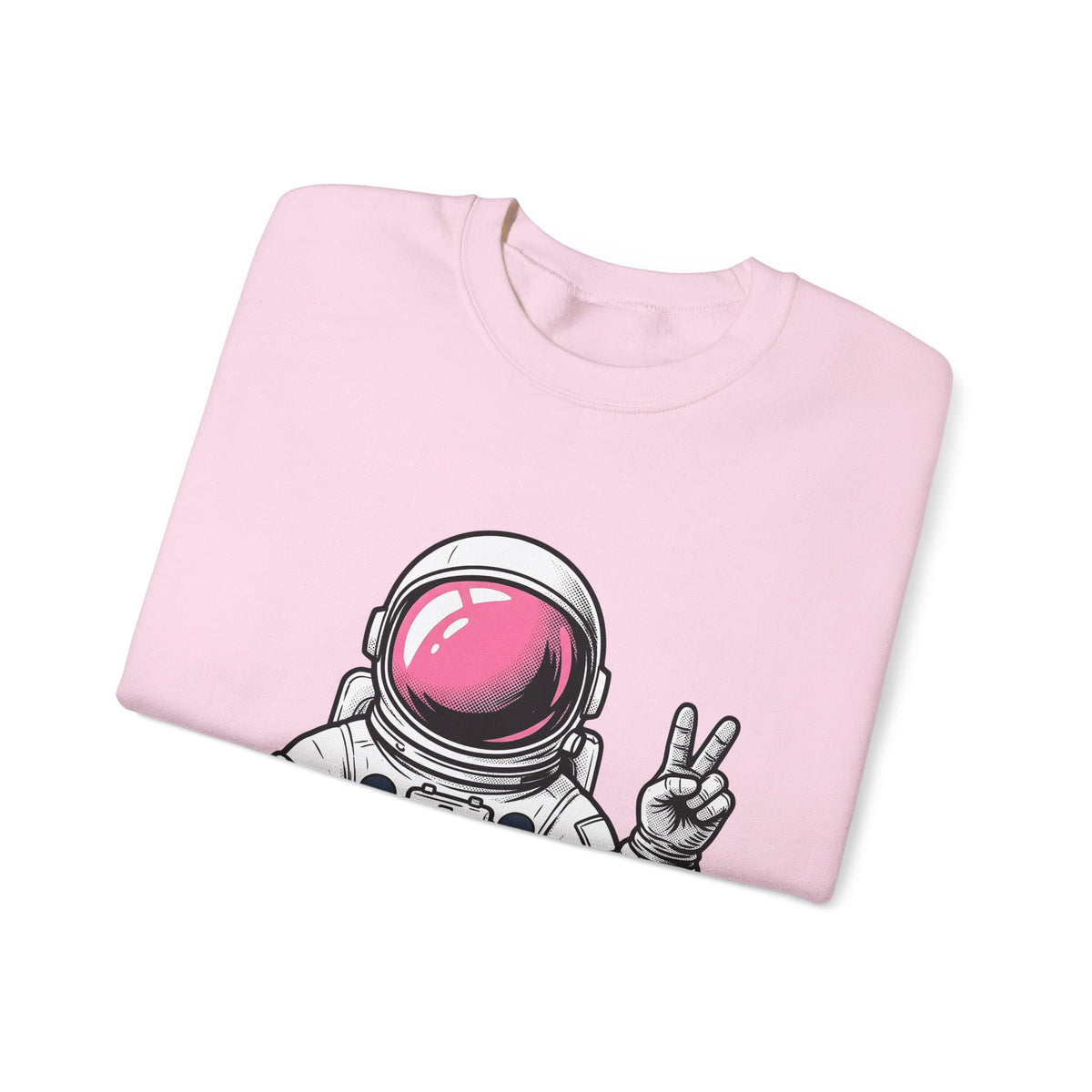 Astronaut Graphic Sweatshirt America Space Gift Women Comic Sweatshirt Cosmonaut Sweatshirt Patriot Fan Galactic Graphic Illustration Cartoon Sweatshirt Retro