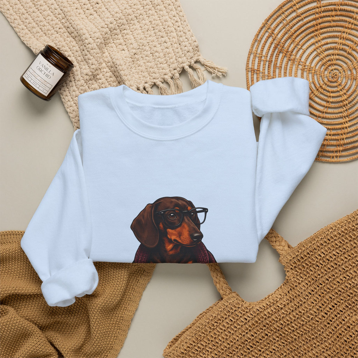Dachshund Sweatshirt Dog Paperback Gift Women Animated Sweatshirt Wiener Dog Sweatshirt Dog Fan Doxie Sweatshirt Novelty Graphic Classic Literature Sweatshirt