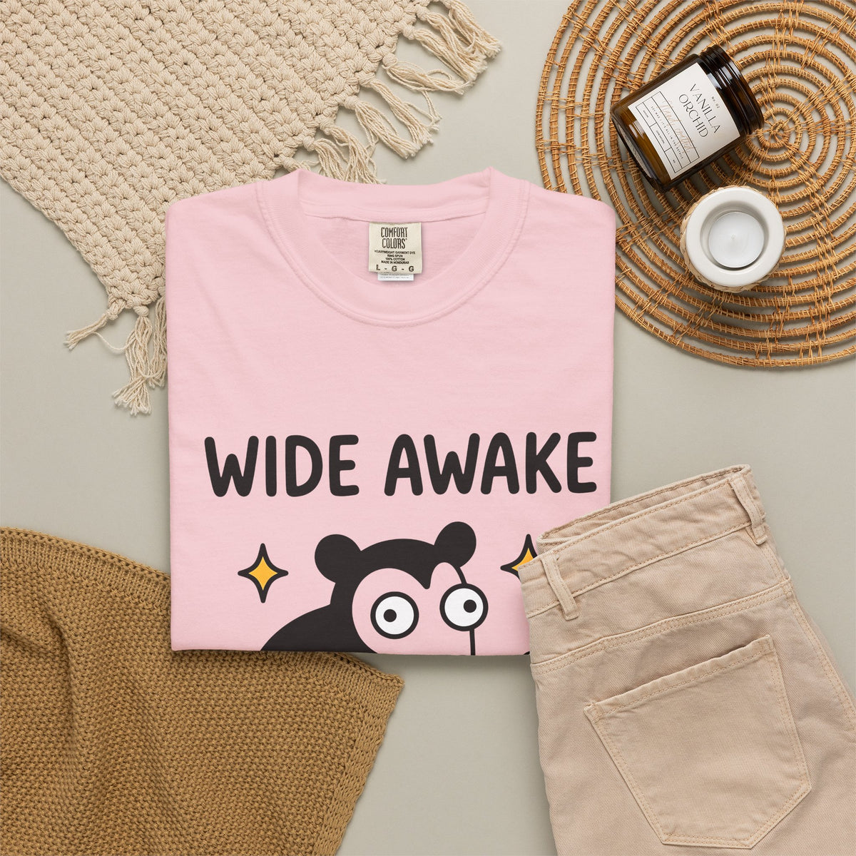 Opossum Espresso T-Shirt Coffee Pet Gift Women Illustration T-Shirt Espresso T-Shirt Coffee Fan Animal Graphic Cat Design Line Art Twinkles T-Shirt