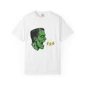 Frankenstein Creature Halloween Scary Gift Cartoon Monster Horror Fan Creepy Frightening T-Shirt