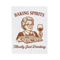 Nana Cookies Blanket Christmas Joke Gift Women Rustic Blanket Cookie Blanket