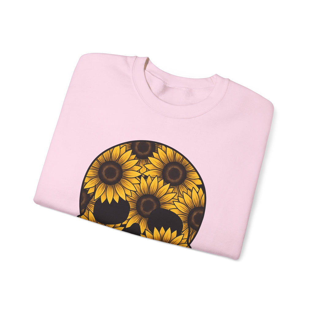 Bloom Skull Sweatshirt Floral Alternative Gift Women Pop Art Sweatshirt Sugar Skull Sweatshirt Floral Fan Pop Art Sweatshirt Punk Graphic Tribal Petals Sweatshirt