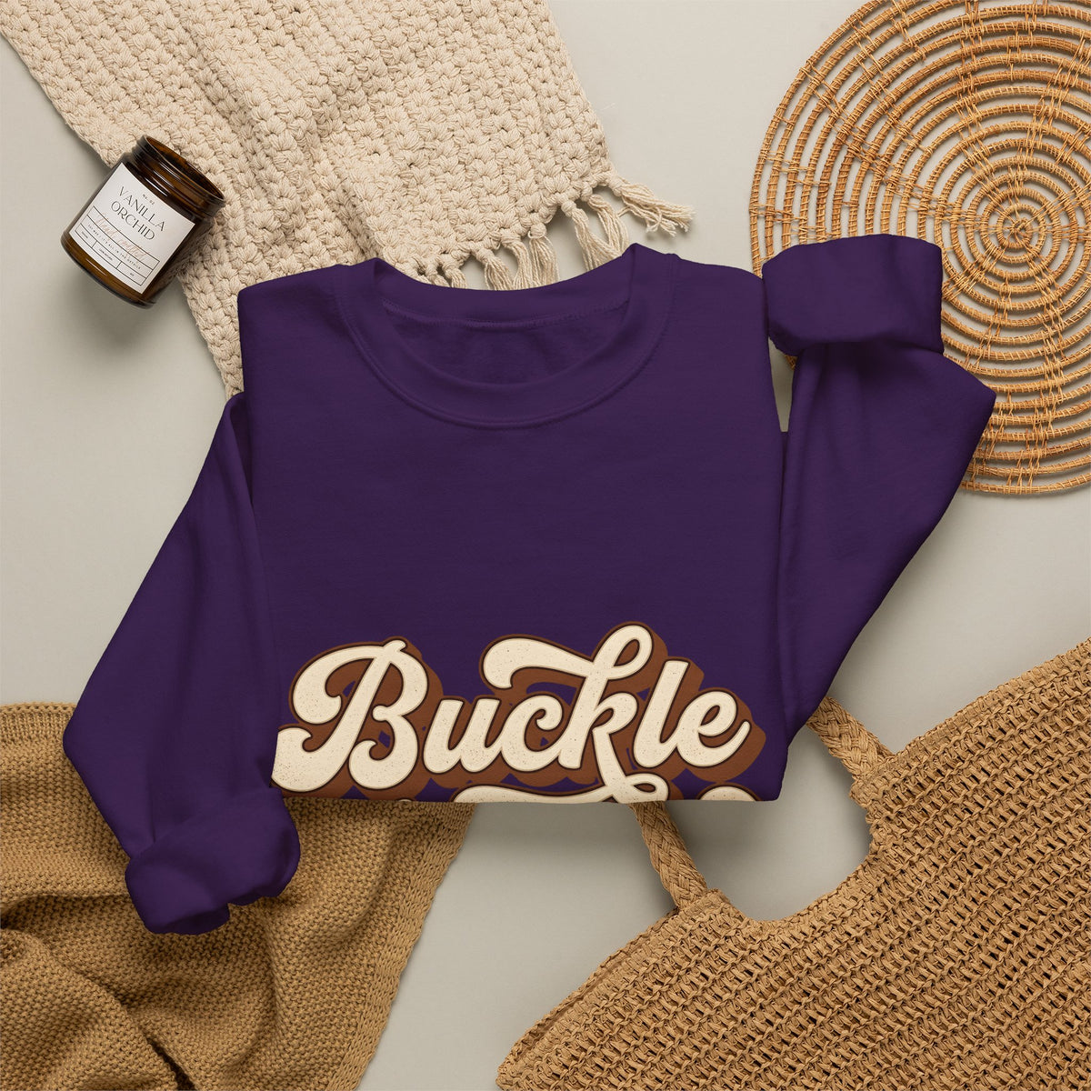 Western Text Sweatshirt Cowgirl Rodeo Gift Women Vintage Sweatshirt Typography Sweatshirt Cowboy Fan Distressed Sweatshirt Rodeo Graphic Retro Swirl Accents