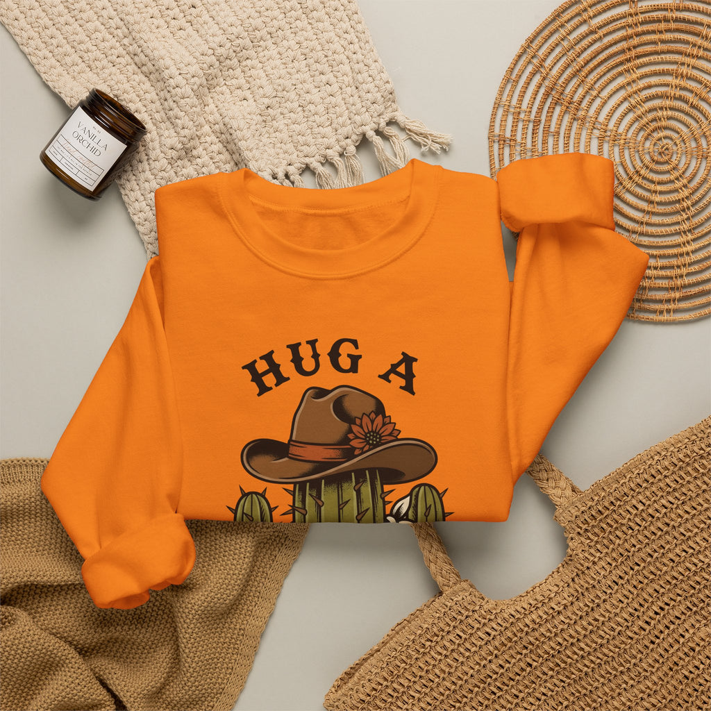 Desert Cowboy Hat Sweatshirt Cowgirl Rural Gift Women Farmhouse Sweatshirt Cowboy Hat Sweatshirt Cowgirl Fan Rustic Graphic Sweatshirt Retro Kerchief Sweatshirt