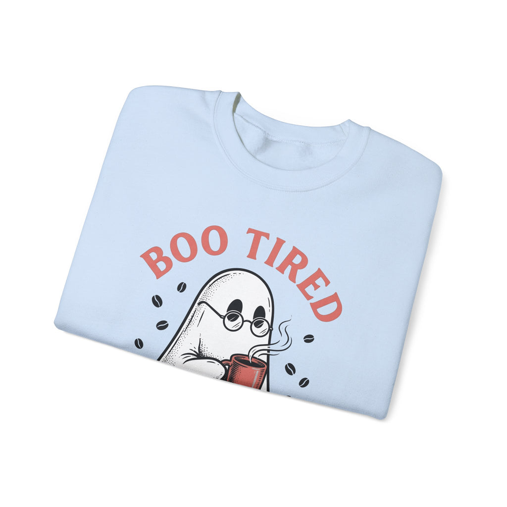 Ghost Brew Sweatshirt Halloween Latte Gift Women Line Art Sweatshirt Spirit Sweatshirt Horror Fan Spectral Sweatshirt Coffee Graphic Comic Tea Cup Sweatshirt