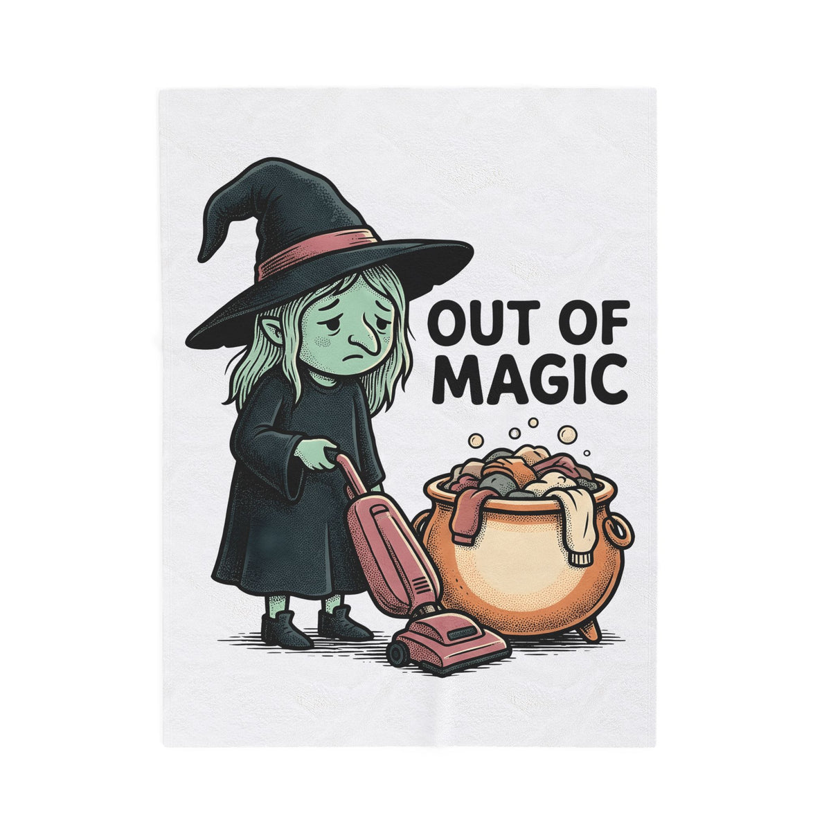Magic Vacuum Blanket Halloween Joke Gift Women Hand Drawn Blanket Suction Machine Blanket Horror Fan Hand Drawn Blanket Prank Graphic Distressed