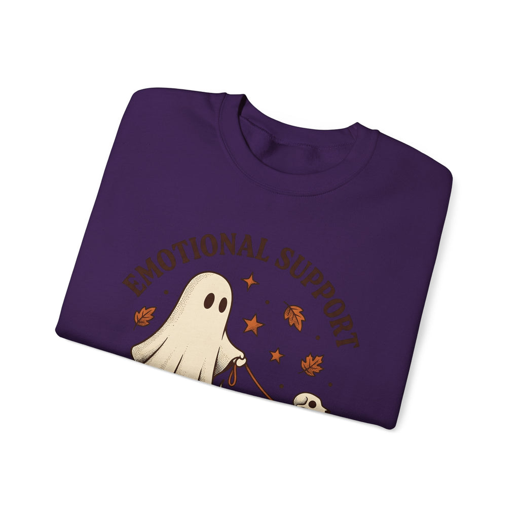 Skeleton Dog Halloween Dark Gift Retro Dog Skeleton Horror Fan Spooky Gothic Hand Drawn Sweatshirt