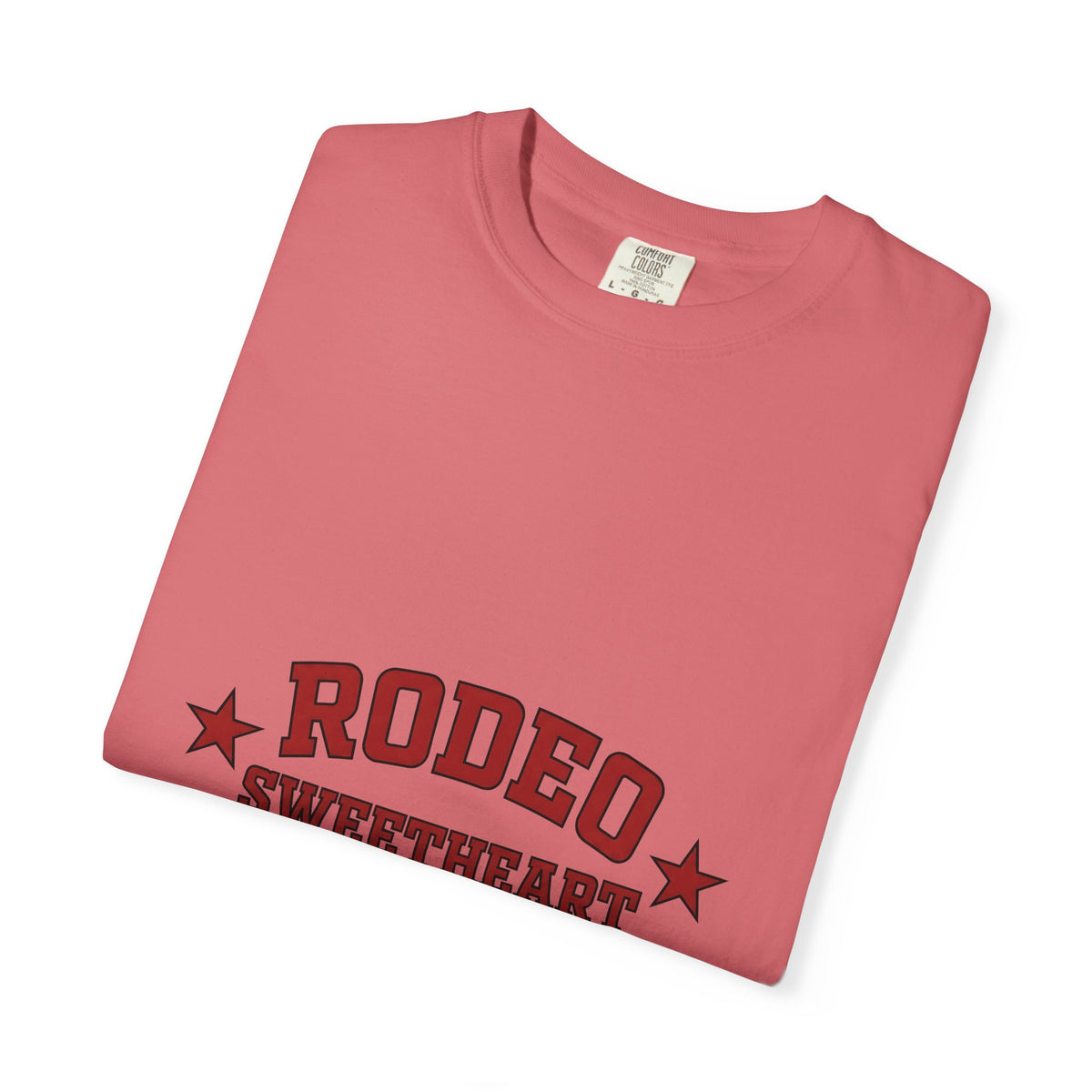 Western Lettering T-Shirt Cowgirl Country Gift Women Heavy T-Shirt Typography T-Shirt Cowboy Fan Vintage T-Shirt Rural Graphic Antique Star Badge