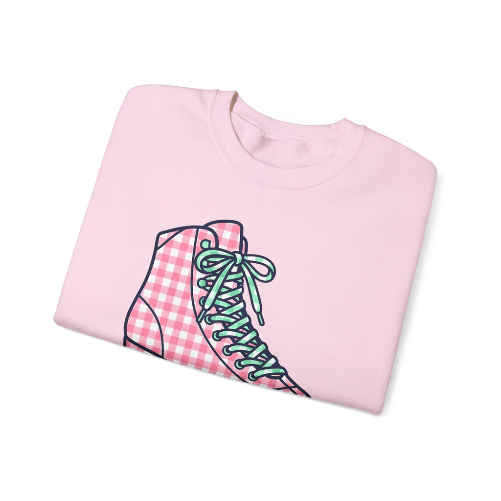 Roller Skates Sweatshirt Roller Skating Classic Gift Women Cute Sweatshirt Roller Skating Sweatshirt Roller Derby Fan Kawaii Sweatshirt Retro Graphic Nostalgic