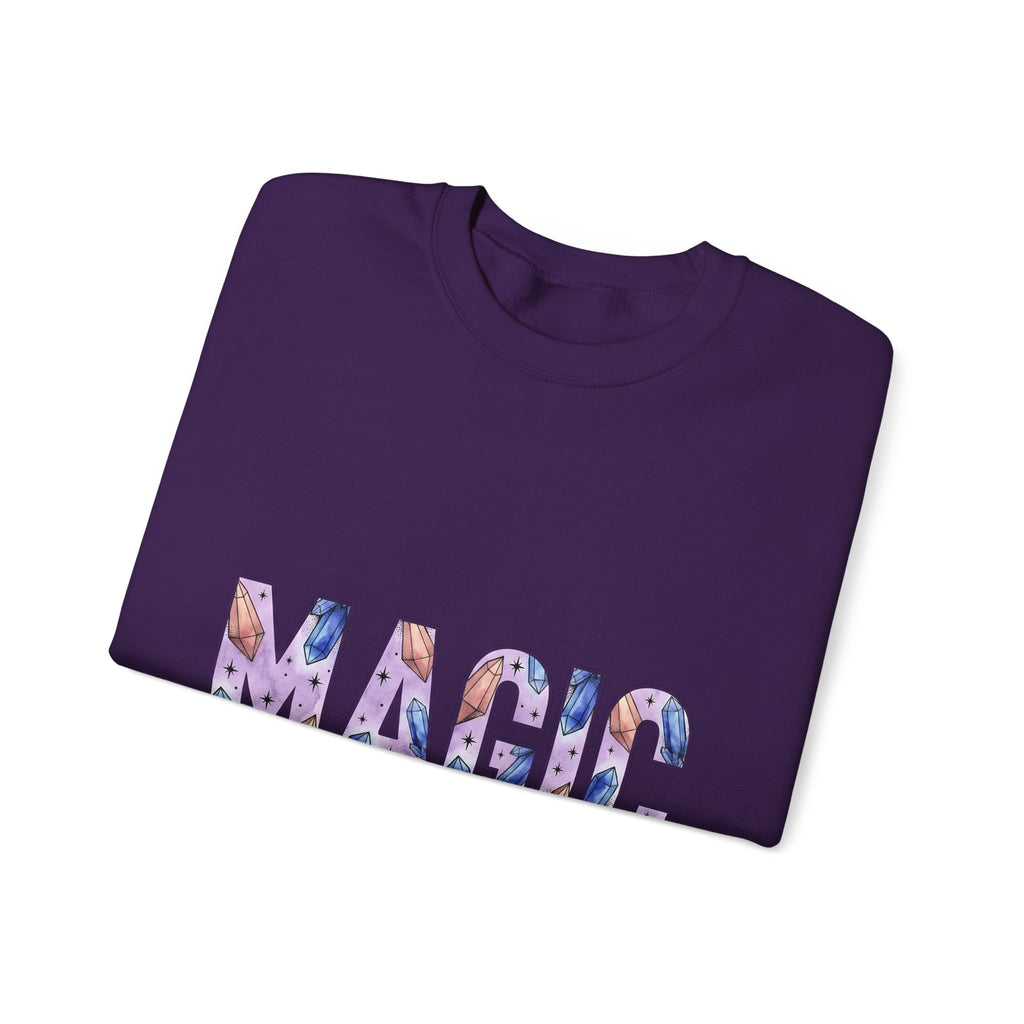Gemstone Illustration Sweatshirt Moms Metaphysical Gift Women Hippie Sweatshirt Crystal Sweatshirt Mother Enthusiast Spiritual Sweatshirt Esoteric Graphic