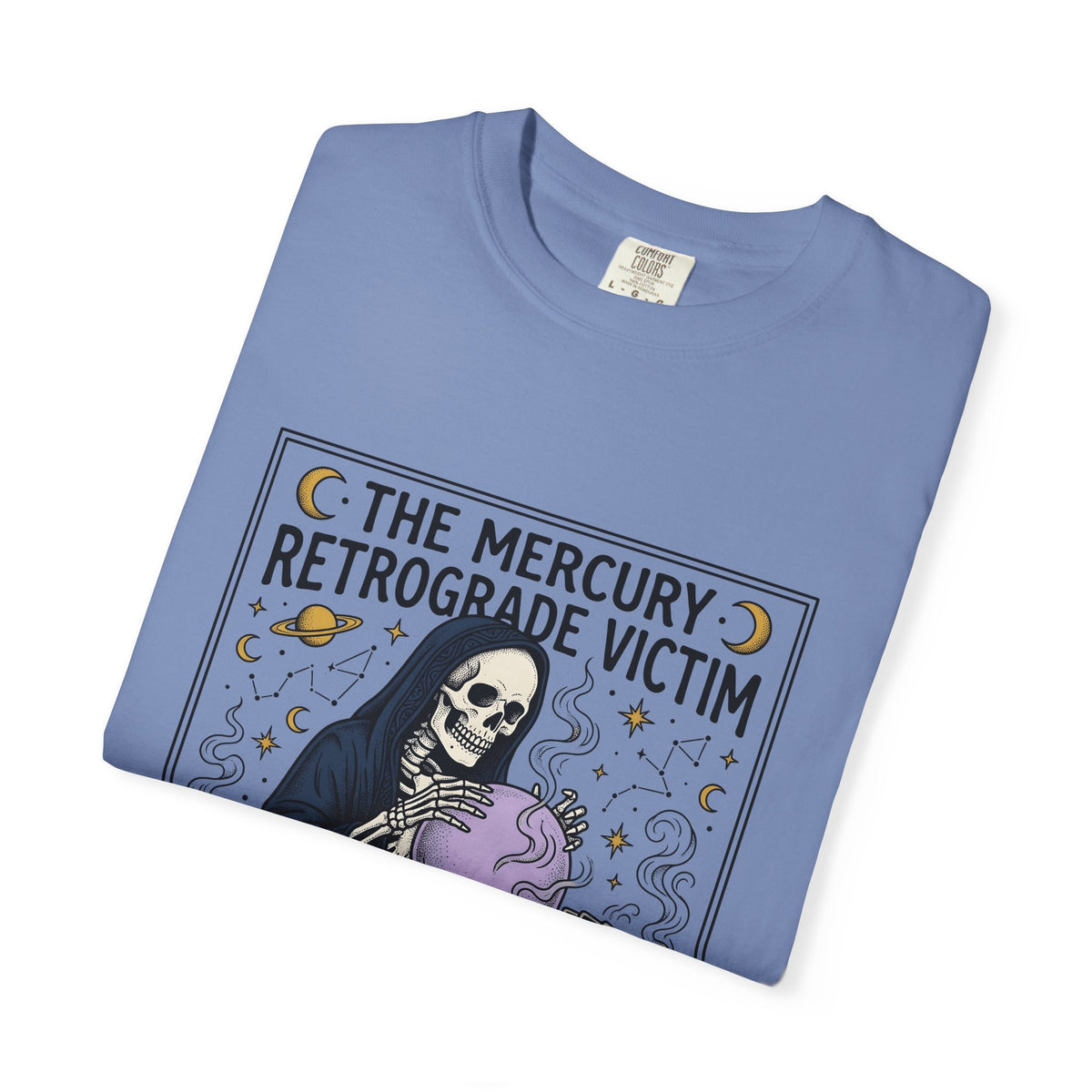 Bony Seer T-Shirt Boho Chic Zodiac Gift Women Witchy T-Shirt Oracle T-Shirt Bohemian Fan Mystical T-Shirt Astrology Graphic Hand Drawn Card Deck