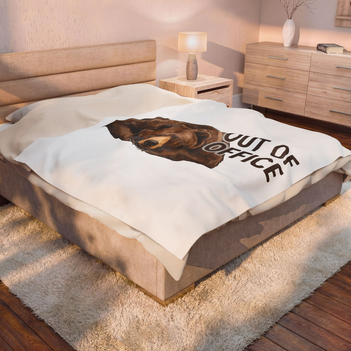 Brown Bear Blanket Bear Pet Gift Women Sketch Blanket Grizzly Blanket Bear Fan Ursine Blanket Animal Graphic Comic Sleep Blanket